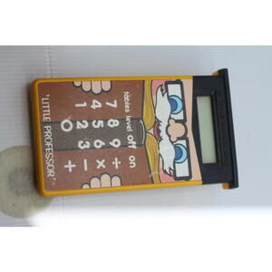 Vintage 1976 Little Professor Calculator Texas Instruments